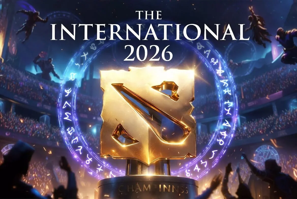 The International 2026 Dota 2 world championship in Shanghai key art